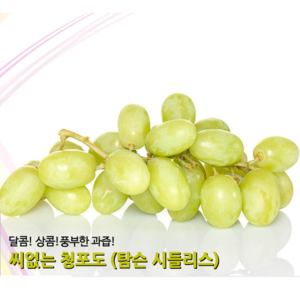 [수입과일] 미국 청포도 2kg (아이스박스포장)