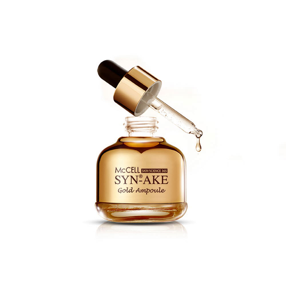 닥터파모르 McCELL SKIN SCIENCE 365 Syn-Ake Gold Ampoule 시네이크 골드 앰플 30ml