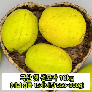 산 햇 생모과 10kg(대과 정품 15개 개당 550~800g)